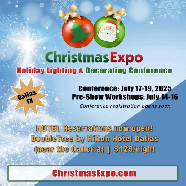 Christmas Expo hotel reservations open